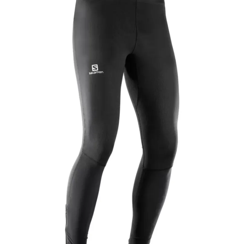 Clothing^Salomon Outlet – Agile Long Tight – Men'S Black