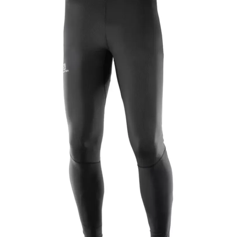Clothing^Salomon Outlet – Agile Long Tight – Men'S Black