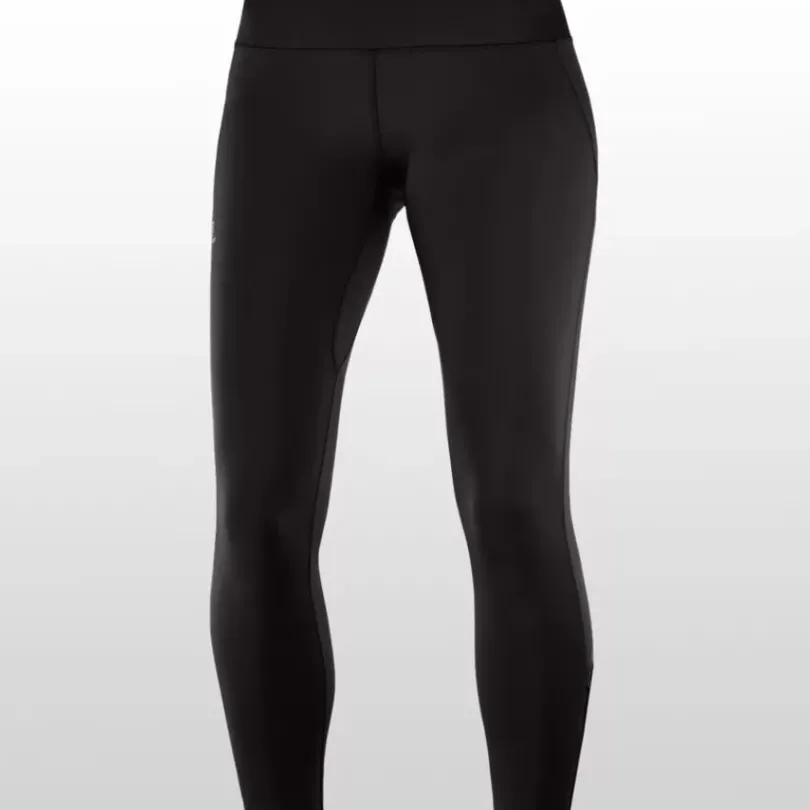 Clothing^Salomon Outlet – Agile Long Tight – Women'S Black