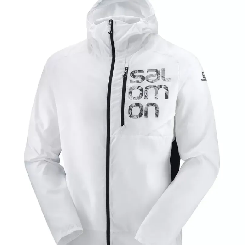 Clothing^Salomon Outlet – Bonatti Cross Fz Hoodie – Men'S Nautical Blue White|White Black