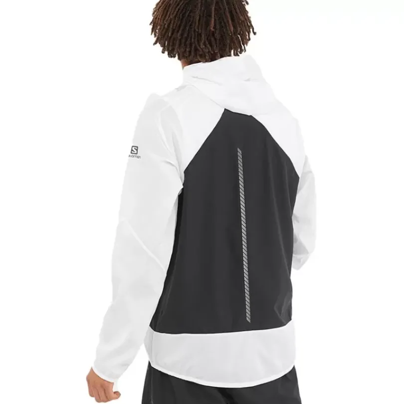 Clothing^Salomon Outlet – Bonatti Cross Fz Hoodie – Men'S Nautical Blue White|White Black
