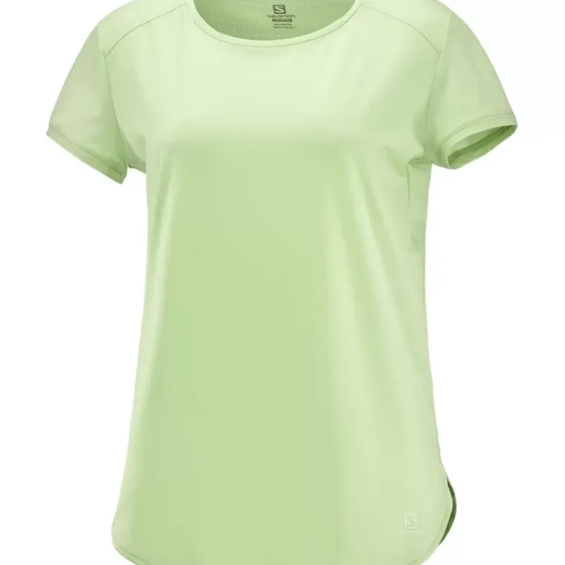 Clothing^Salomon Outlet – Comet Breeze T-Shirt – Women'S Copen Blue|Seacrest