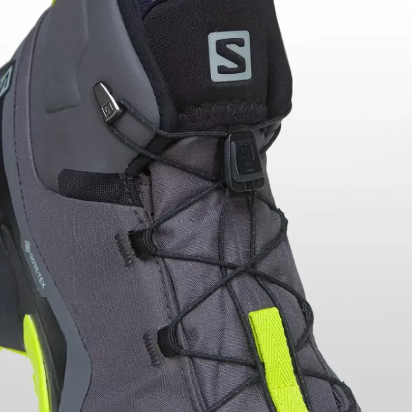 Footwear^Salomon Outlet – Cross Hike Mid Gtx Boot – Men'S Autumn Blaze/Black/Rainy Day|Magnet/Black/Lime Punch|Phantom/Black/Ebony