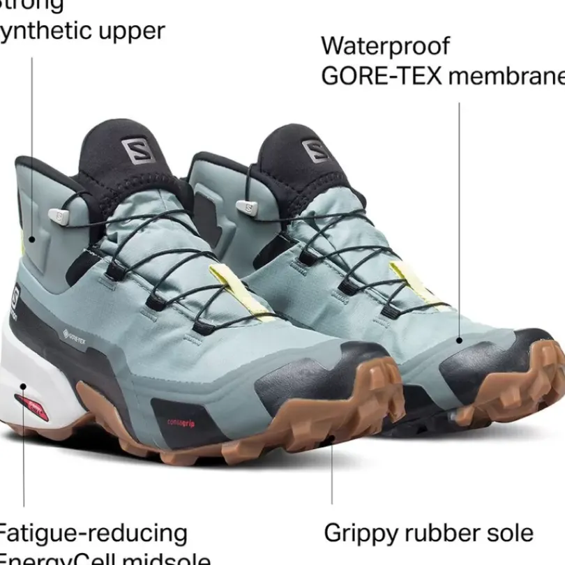 Footwear^Salomon Outlet – Cross Hike Mid Gtx Boot – Women'S Grape Juice/Frost Gray/Royal Lilac|Lead/Stormy Weather/Charlock|Phantom/Black/Ebony
