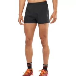 Clothing^Salomon Outlet – Cross 3In Short – Men'S Black|Fiery Red|Nautical Blue