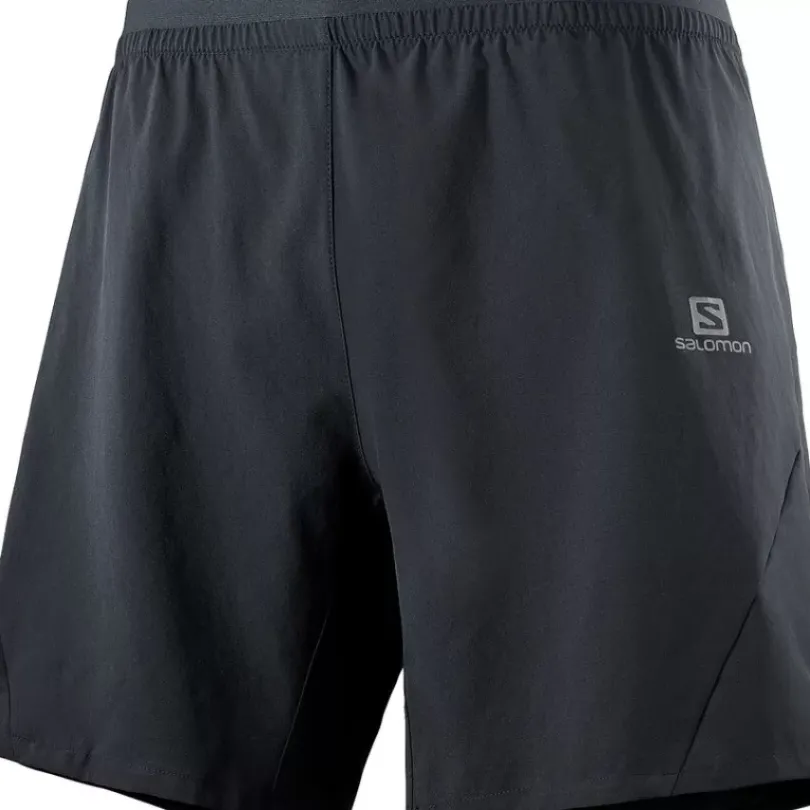 Clothing^Salomon Outlet – Cross 7In Short – Men'S Black