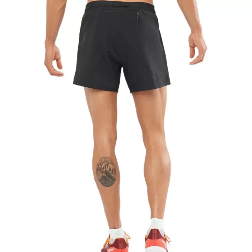 Clothing^Salomon Outlet – Cross 5In Short – Men'S Black|Fiery Red Cabernet|Nautical Blue|Pool Blue