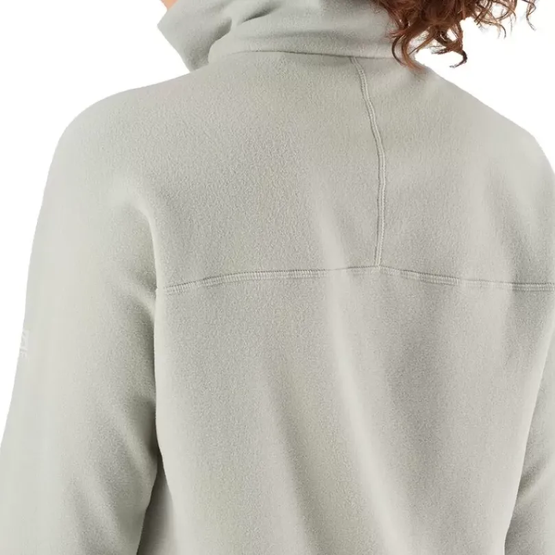 Clothing^Salomon Outlet – Essential Cosy Fleece Half-Zip Jacket – Women'S Ebony|Mallard Blue|Sirocco|Wrought Iron