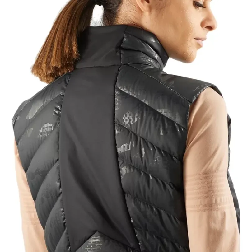 Clothing^Salomon Outlet – Essential Xwarm Down Vest – Women'S Black/Heather|Wrought Iron