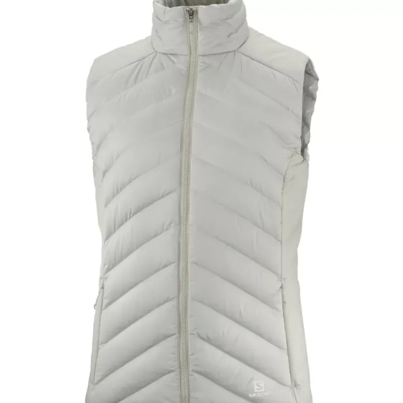 Clothing^Salomon Outlet – Essential Xwarm Down Vest – Women'S Black/Heather|Wrought Iron