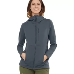 Clothing^Salomon Outlet – Essential Xwarm Hooded Jacket – Women'S Ebony|Lavender Gray