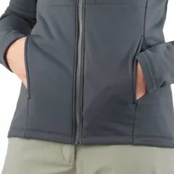 Clothing^Salomon Outlet – Essential Xwarm Hooded Jacket – Women'S Ebony|Lavender Gray
