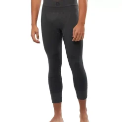 Clothing^Salomon Outlet – Essential Wool Tight – Men'S Black/Heather