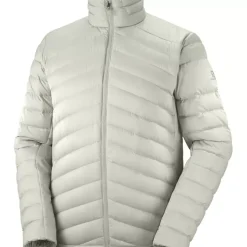 Clothing^Salomon Outlet – Essential Xwarm Down Jacket – Men'S Barrier Reef|Black/Black/Print|Wrought Iron