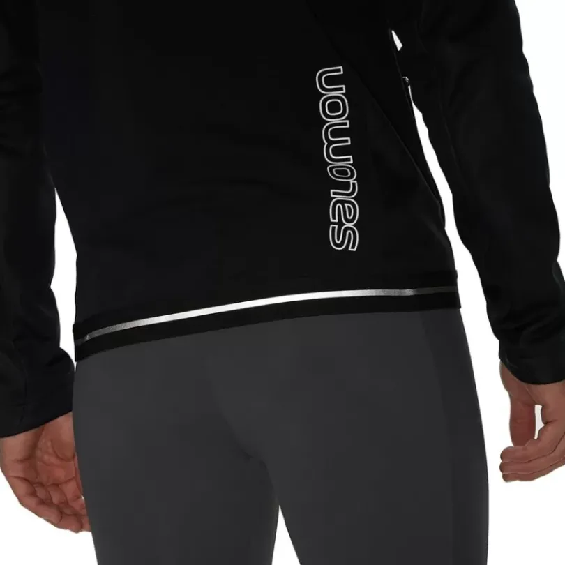 Clothing^Salomon Outlet – Gore-Tex Infinium Softshell Jacket – Men'S Barrier Reef|Black