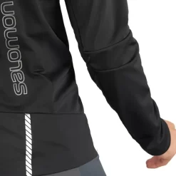Clothing^Salomon Outlet – Gore-Tex Infinium Windstopper Pro Jacket – Men'S Barrier Reef|Black