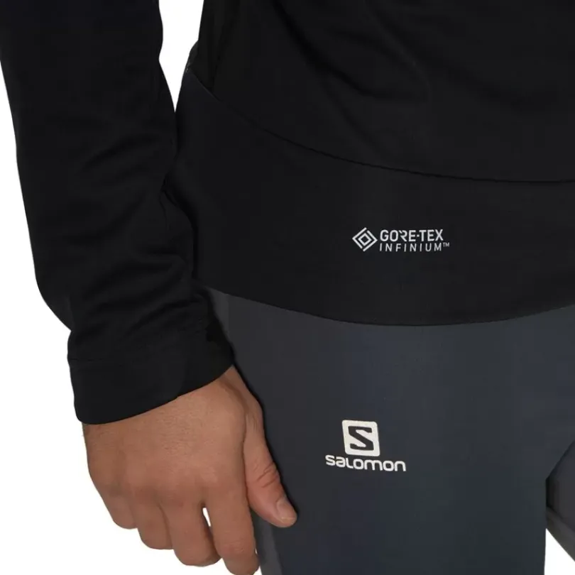Clothing^Salomon Outlet – Gore-Tex Infinium Windstopper Pro Jacket – Men'S Barrier Reef|Black