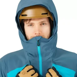 Clothing^Salomon Outlet – Highland Jacket – Men'S Black|Bronze Brown/Cumin|Goji Berry/Black|Mallard Blue