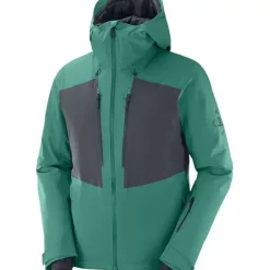 Clothing^Salomon Outlet – Highland Jacket – Men'S Black|Bronze Brown/Cumin|Goji Berry/Black|Mallard Blue