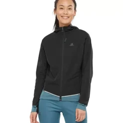 Clothing^Salomon Outlet – Light Shell Jacket – Women'S Black/Mallard Blue|Mallard Blue/Sirocco|Red Chili/Black