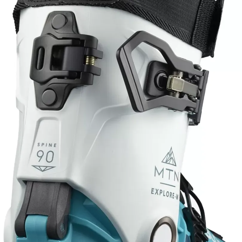 Alpine Touring^Salomon Outlet – Mtn Explore Alpine Touring Boot – 2022 – Women'S White/Scuba Blue/Maroccan Blue