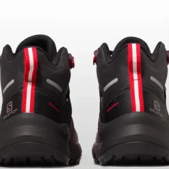 Footwear^Salomon Outlet – Odyssey Mid Gtx Hiking Boot – Women'S Black/Flint/High Risk Red