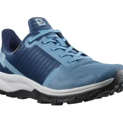 Footwear^Salomon Outlet – Outbound Prism Gtx Hiking Shoe – Women'S Copen Blue/Dark Denim/Pearl Blue
