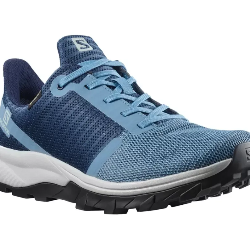 Footwear^Salomon Outlet – Outbound Prism Gtx Hiking Shoe – Women'S Copen Blue/Dark Denim/Pearl Blue