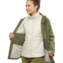 Clothing^Salomon Outlet – Outlaw 3-In-1 Jacket – Women'S Olive Night