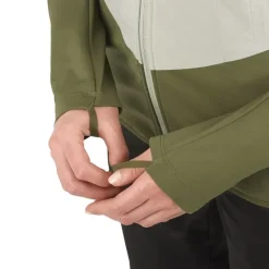 Clothing^Salomon Outlet – Outline All Season Hybrid Jacket – Women'S Olive Night/Wrought Iron