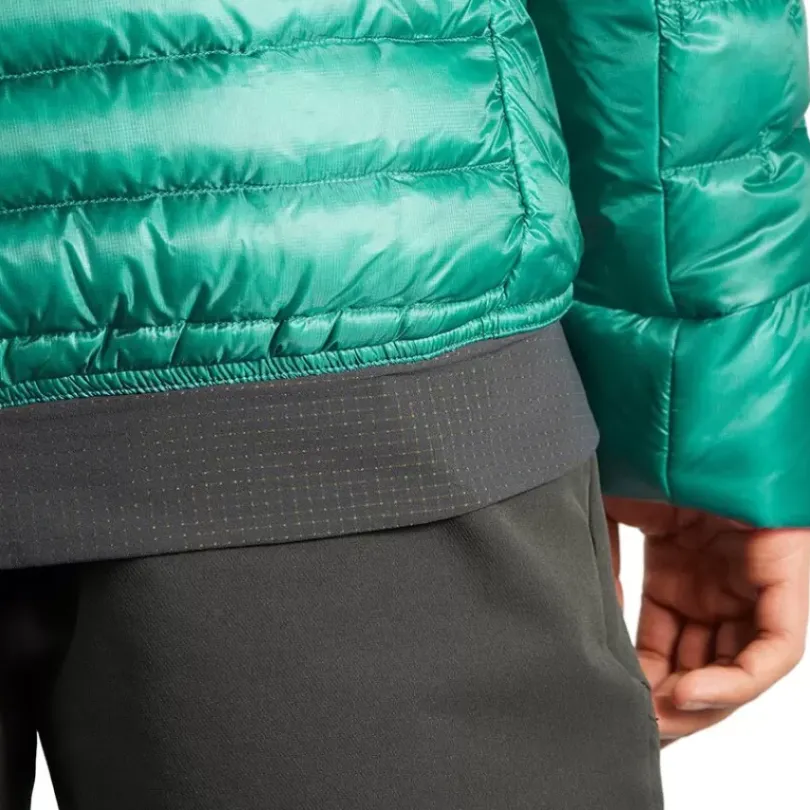 Clothing^Salomon Outlet – Outline Down Hooded Jacket – Men'S Black|Mallard Blue|Pacific