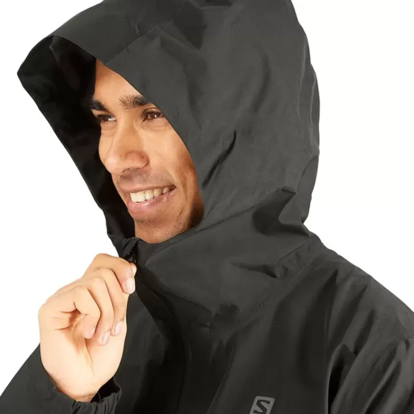 Clothing^Salomon Outlet – Outline Gore-Tex 2.5 Layer Jacket – Men'S Barrier Reef|Black|Sedona Sage