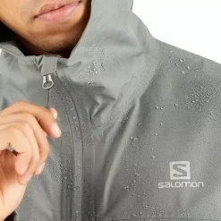 Clothing^Salomon Outlet – Outline Gore-Tex 2.5 Layer Jacket – Men'S Barrier Reef|Black|Sedona Sage
