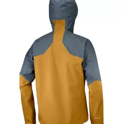 Clothing^Salomon Outlet – Outline Gore-Tex Hybrid Jacket – Men'S Black|Black/Wrought Iron|Ebony/Bronze Brown