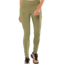 Clothing^Salomon Outlet – Outline Tight – Women'S Martini Olive