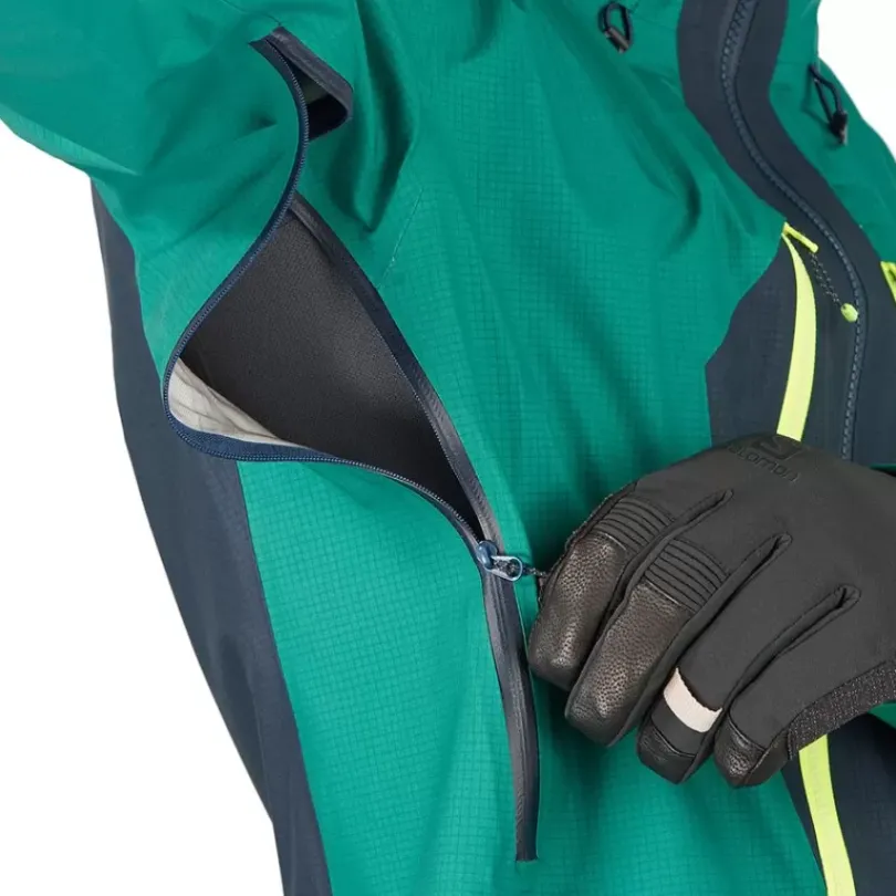 Clothing^Salomon Outlet – Outpeak Gore-Tex 3 Layer Jacket – Men'S Barrier Reef/Night Sky|Pacific/Night Sky