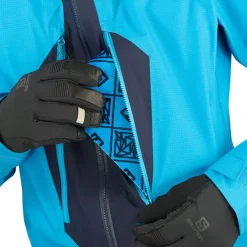 Clothing^Salomon Outlet – Outpeak Gore-Tex 3 Layer Jacket – Men'S Barrier Reef/Night Sky|Pacific/Night Sky