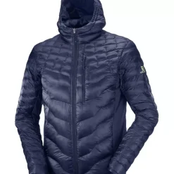Clothing^Salomon Outlet – Outpeak Insulated Hooded Jacket – Men'S Night Sky