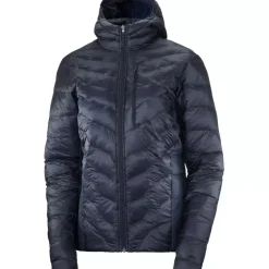 Clothing^Salomon Outlet – Outpeak Insulated Hooded Jacket – Women'S Night Sky|Pacific/Night Sky