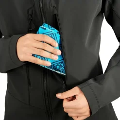 Clothing^Salomon Outlet – Outpeak Softshell Hooded Jacket – Men'S Black|Night Sky|Night Sky/Barrier Reef|Pacific