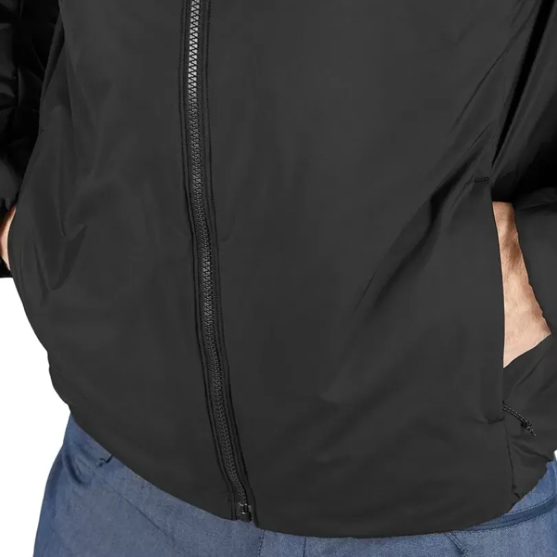 Clothing^Salomon Outlet – Outrack Insulated Hooded Jacket – Men'S Black