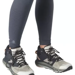 Footwear^Salomon Outlet – Predict Hike Mid Gtx Shoe – Women'S Vintage Kaki/Black/Mocha Mousse|Mallard Blue/Delphinium Blue/Mocha Mousse