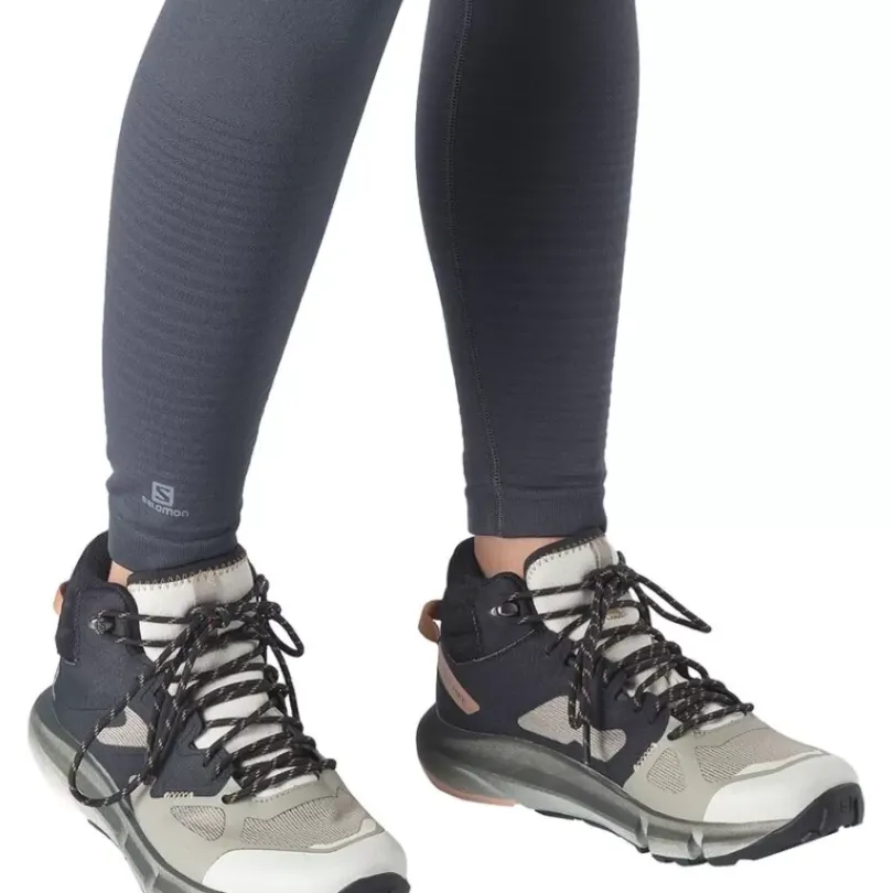 Footwear^Salomon Outlet – Predict Hike Mid Gtx Shoe – Women'S Vintage Kaki/Black/Mocha Mousse|Mallard Blue/Delphinium Blue/Mocha Mousse