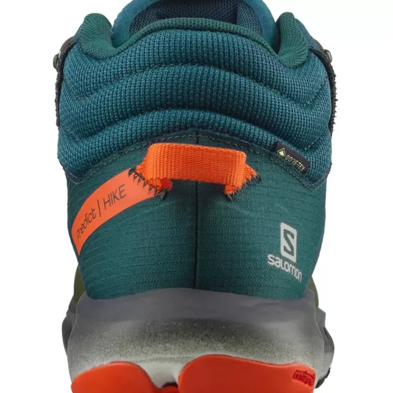 Footwear^Salomon Outlet – Predict Hike Mid Gtx Shoe – Men'S Ponderosa Pine/Olive Night/Red Orange