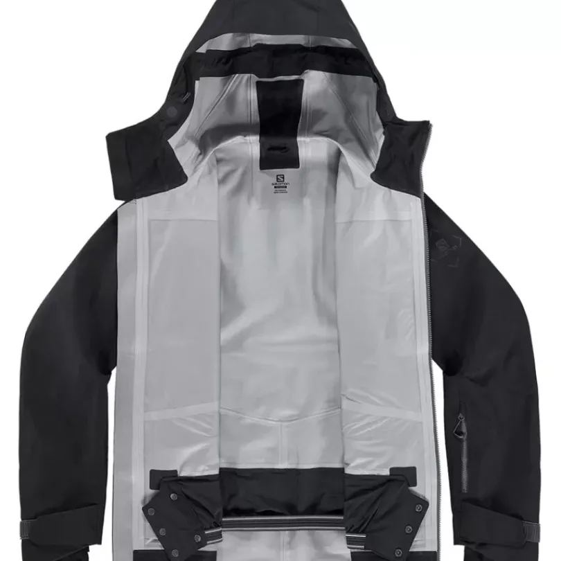 Clothing^Salomon Outlet – Qst 3 Layer Shell Jacket – Men'S Mallard Blue|Black
