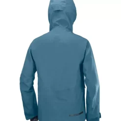 Clothing^Salomon Outlet – Qst 3 Layer Shell Jacket – Men'S Mallard Blue|Black