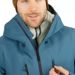 Clothing^Salomon Outlet – Qst 3 Layer Shell Jacket – Men'S Mallard Blue|Black