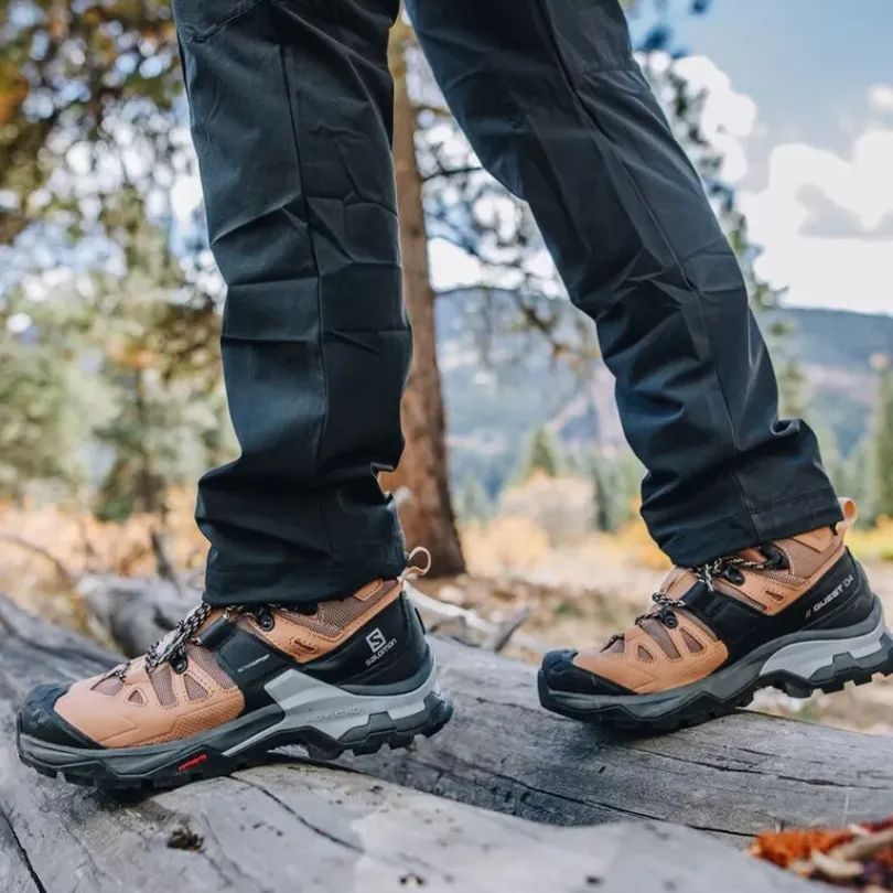 Footwear^Salomon Outlet – Quest 4 Gtx Boot – Women'S Sirocco/Mocha Mousse/Almond Cream