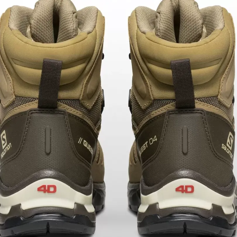 Footwear^Salomon Outlet – Quest 4 Gtx Backpacking Boot – Men'S Kelp/Wren/Bleached Sand|Magnet/Black/Quarry|Olive Night/Peat/Safari