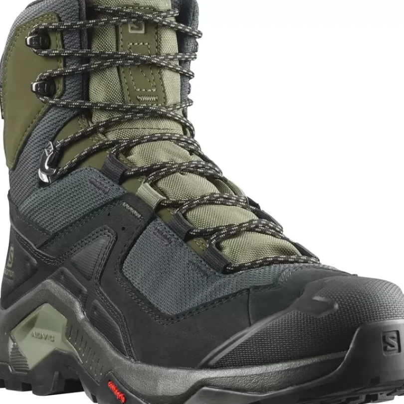 Footwear^Salomon Outlet – Quest Element Gtx Hiking Boot – Men'S Black/Deep Lichen Green/Olive Night|Chocolate Plum/Madder Brown/Goji Berry|Cumin/Bleached Sand/Saffron